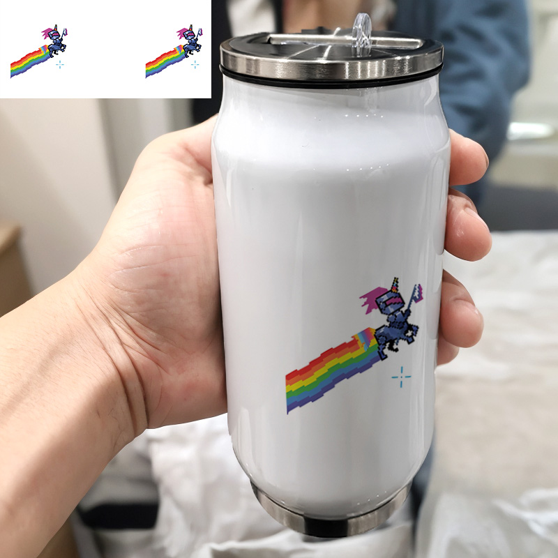 联盟游戏小魄罗1可乐运动卡通泡茶旅居学生时尚304不锈钢保温杯子