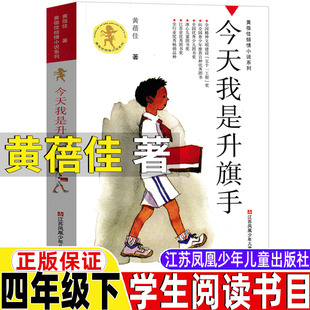 今天我是升旗手黄蓓佳著小说类四年级下册必读的课外书江苏凤凰少年儿童出版社现代诗歌普及读本王宜振编著阁楼上的光给孩子的诗
