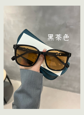 高级感时尚圆脸显瘦墨镜