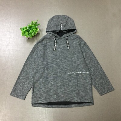 休闲简约百搭连帽抽绳卫衣T恤