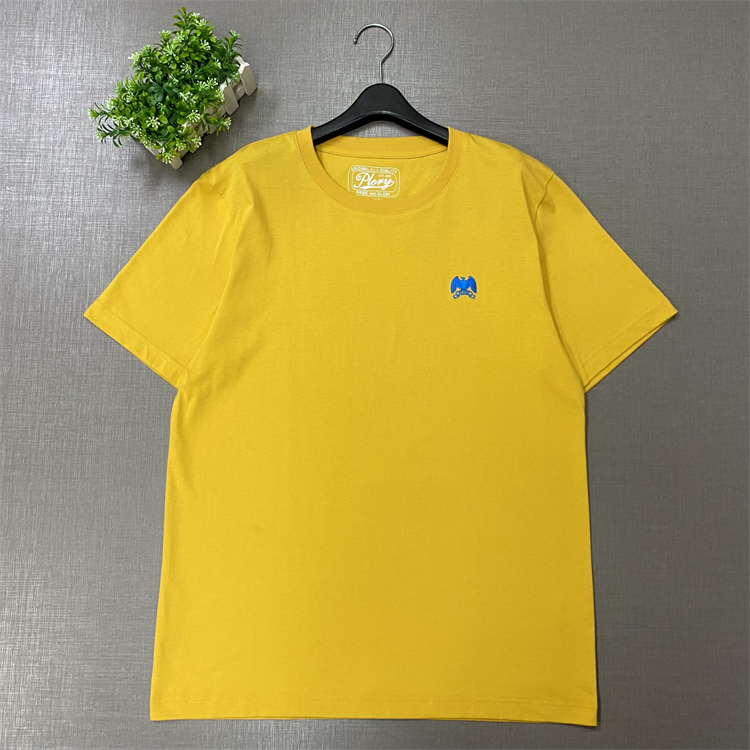 大牌旗下PL系列正品PORAC6301M夏季简约风舒适纯棉刺绣T恤