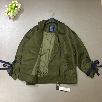 春秋款时尚纯色休闲外套