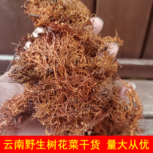 云南楚雄特产野生树花菜树皮树花树胡子凉拌菜山珍干货多省包邮