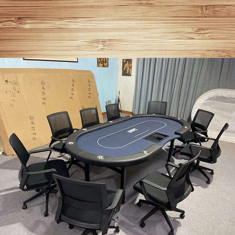 台面扑克专用桌德筹码扑克牌桌面盘德州桌子折叠扑棋牌室