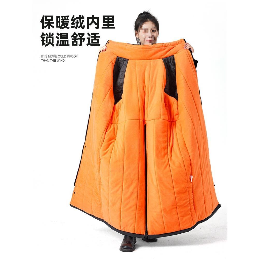 被冬季加绒加厚电瓶车保暖防风衣摩托车骑行防寒服冬款电动车挡风