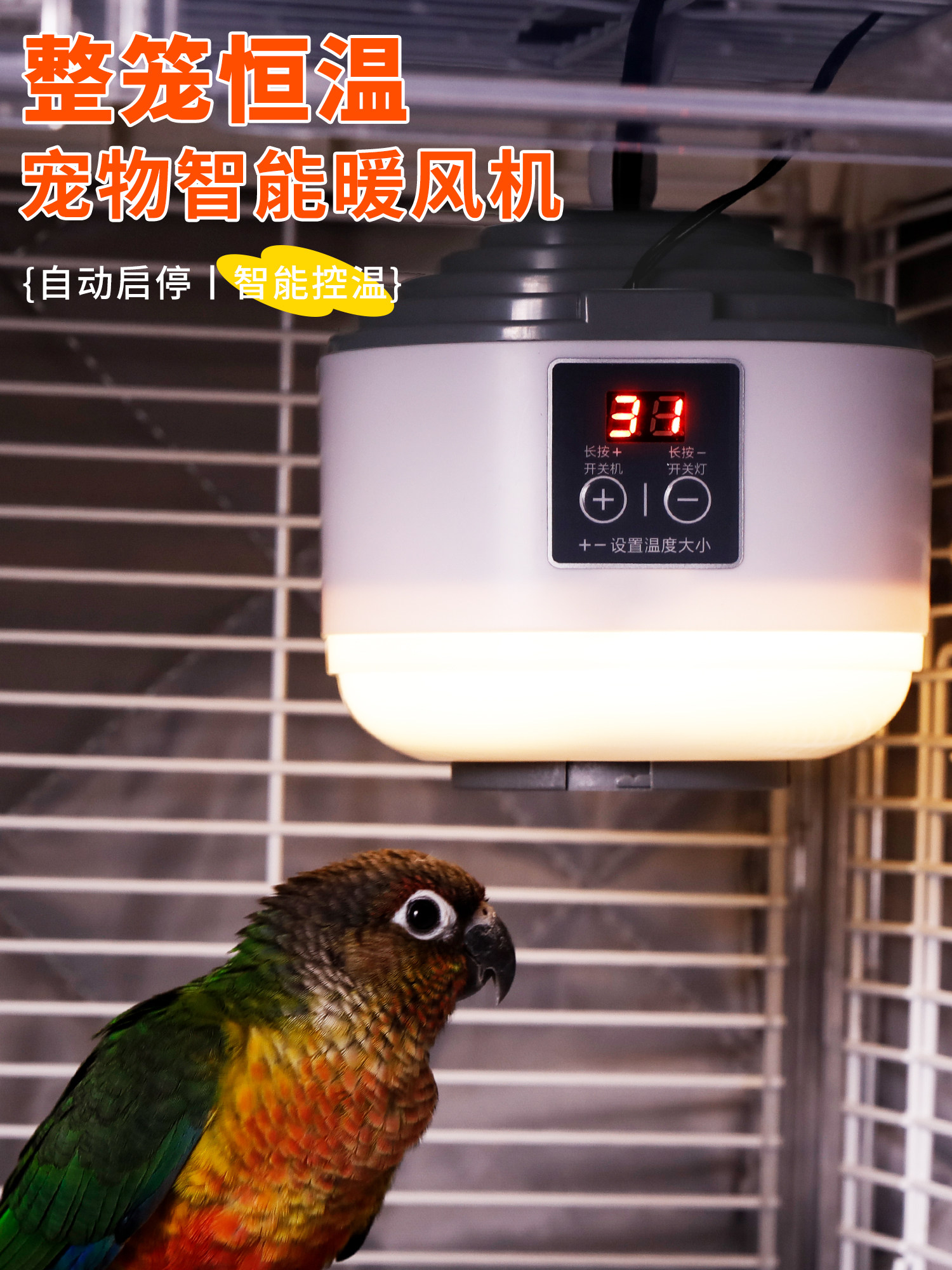 鹦鹉专用保温灯自动温控宠物加热暖风机智能恒温小太阳鸟过冬神器,宠物/宠物食品及用品,鸟类温控设备,淘宝优惠券,粉丝福利购,淘宝优惠卷