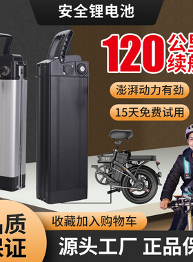 合适亿通五羊代驾折叠电动车锂电池48V15AH20AH30AH大容量通用