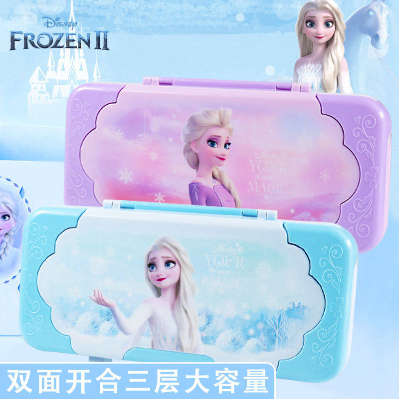 冰雪奇缘塑料文具盒儿童