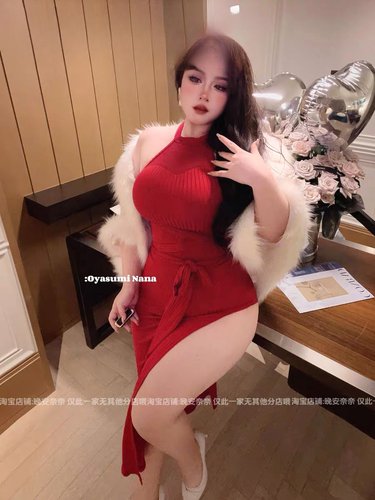 复古旗袍性感针织慵懒氛围感