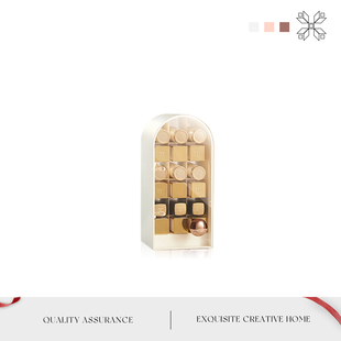 MOLA.Online.化妆刷收纳盒升级透明防尘大容量轻奢口红收纳 网签