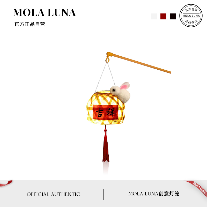MOLA.Climate.灯笼DIY古风中秋元宵节竹编灯笼手提发光 | 气候