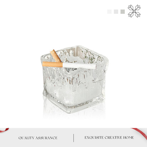 MOLA烟灰缸家用玻璃创意高级感