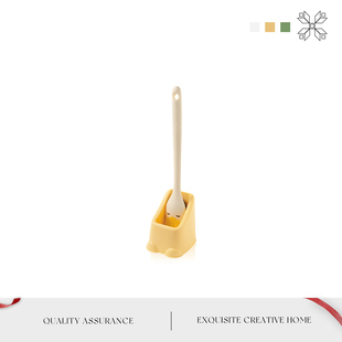 MOLA.Warm.马桶刷长柄卫生间清洁蹲坑无死角软毛家用壁挂 酒暖