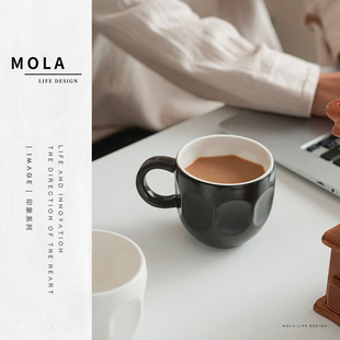 简约马克杯ins男女创意陶瓷咖啡杯 MOLA.Image.杯具家用日式 印象