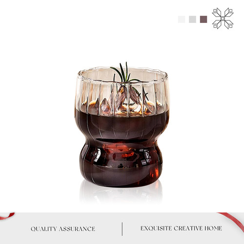 MOLA小众ins复古玻璃咖啡杯