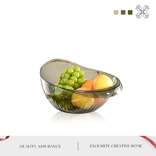 Auramoon.Spicy.沥水篮透明洗米筛淘米箩淘米神器篮沥水篮 | 辣冬