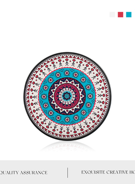 MOLA.Brocade.隔热垫家用咖啡杯垫吸杯垫硅藻泥ins风餐垫|花锦