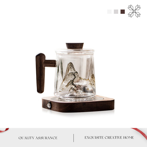 Mintrain英国玻璃杯过滤泡茶杯