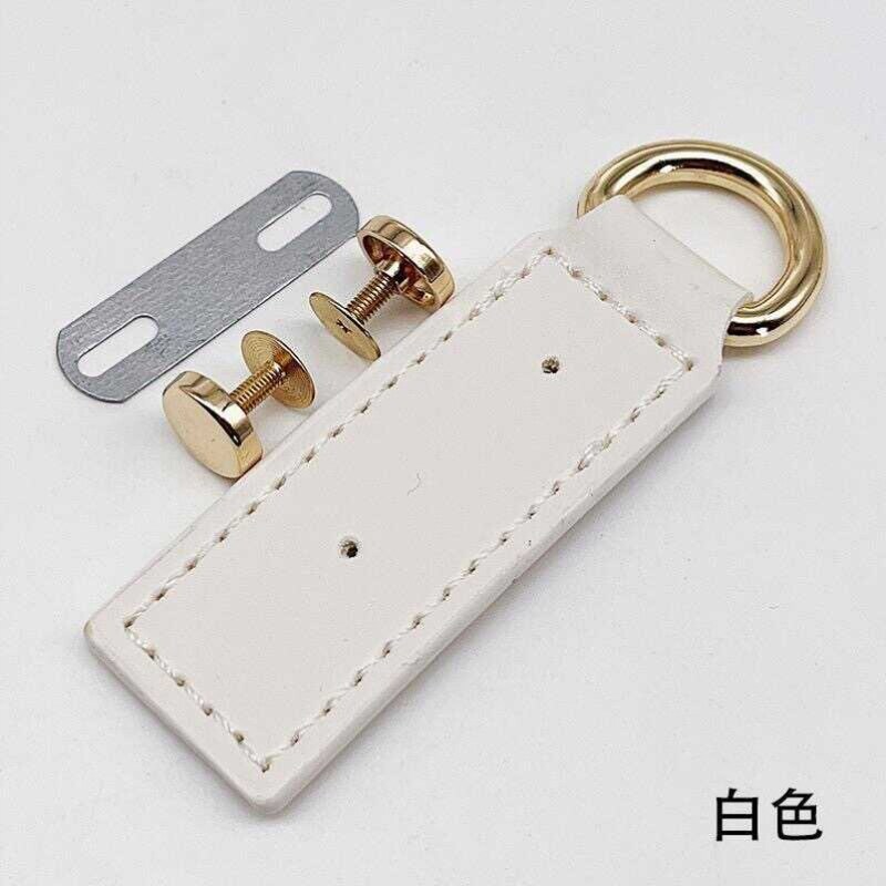 箱包五金配件D扣皮革 搭扣包带链条连接扣diy配件包包侧边皮子扣