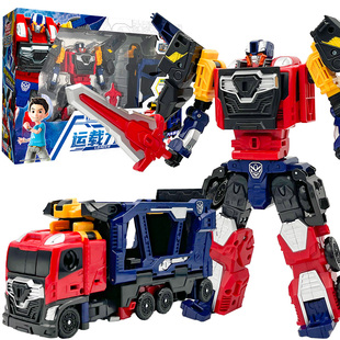 咖宝车神之时空守护变形机器人运载力士男孩金刚儿童汽车儿童玩具