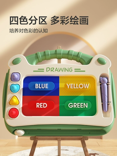 Домашняя стираемая магнитная доска для рисования для раннего возраста, раскраска для письма, игрушка, 2 лет