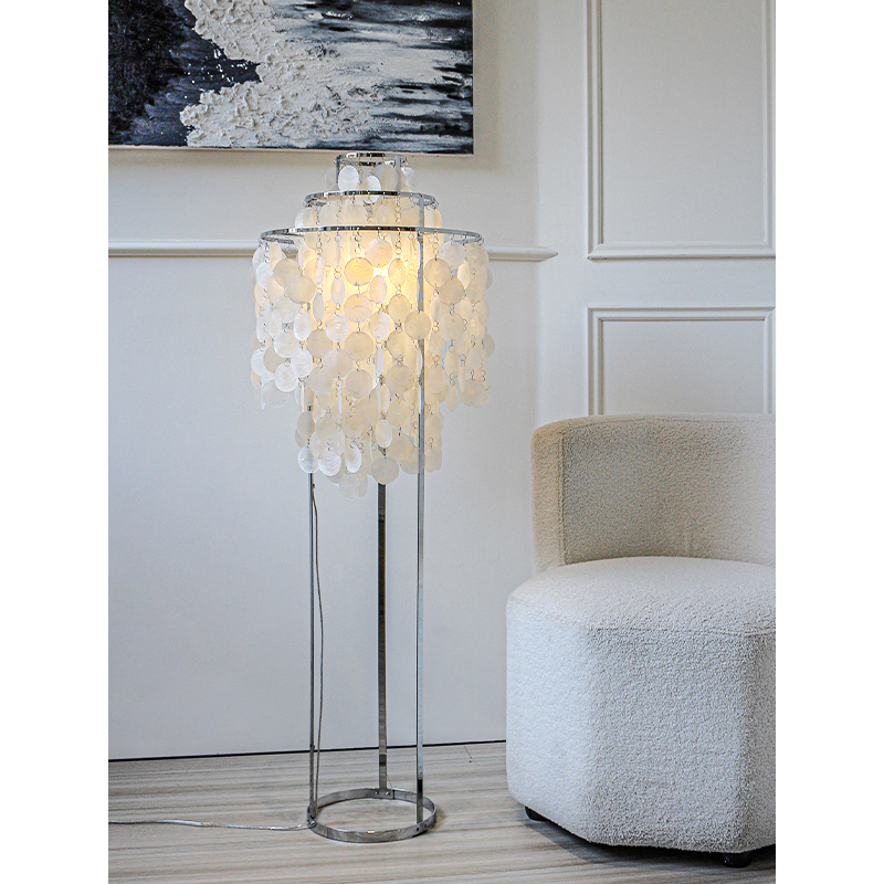 北歐貝殼落地燈現代簡約創意燈飾