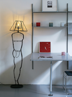 Keijo 手工抽象线条落地灯 衣帽架客厅书房设计师包豪斯艺术装饰