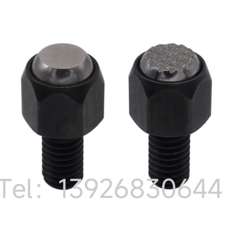 现货供应平面齿面动向钢珠螺杆夹具定位螺丝BHFA-M6 M8 M10 M12