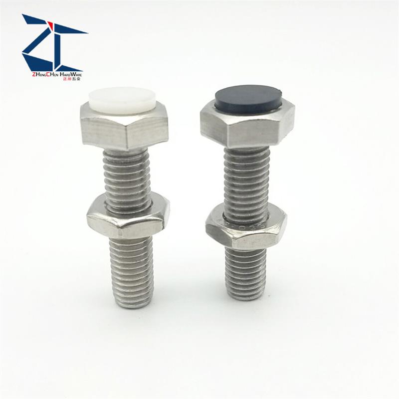 TDB51带聚氨酯止动螺栓型 限位螺栓  调整块UST10-20