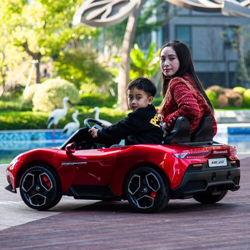 正版授权儿童电动车亲子车24V
