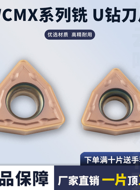 数控U钻刀片WCMX06T308-FN 050308-FN钻刀片快速钻头暴力钻