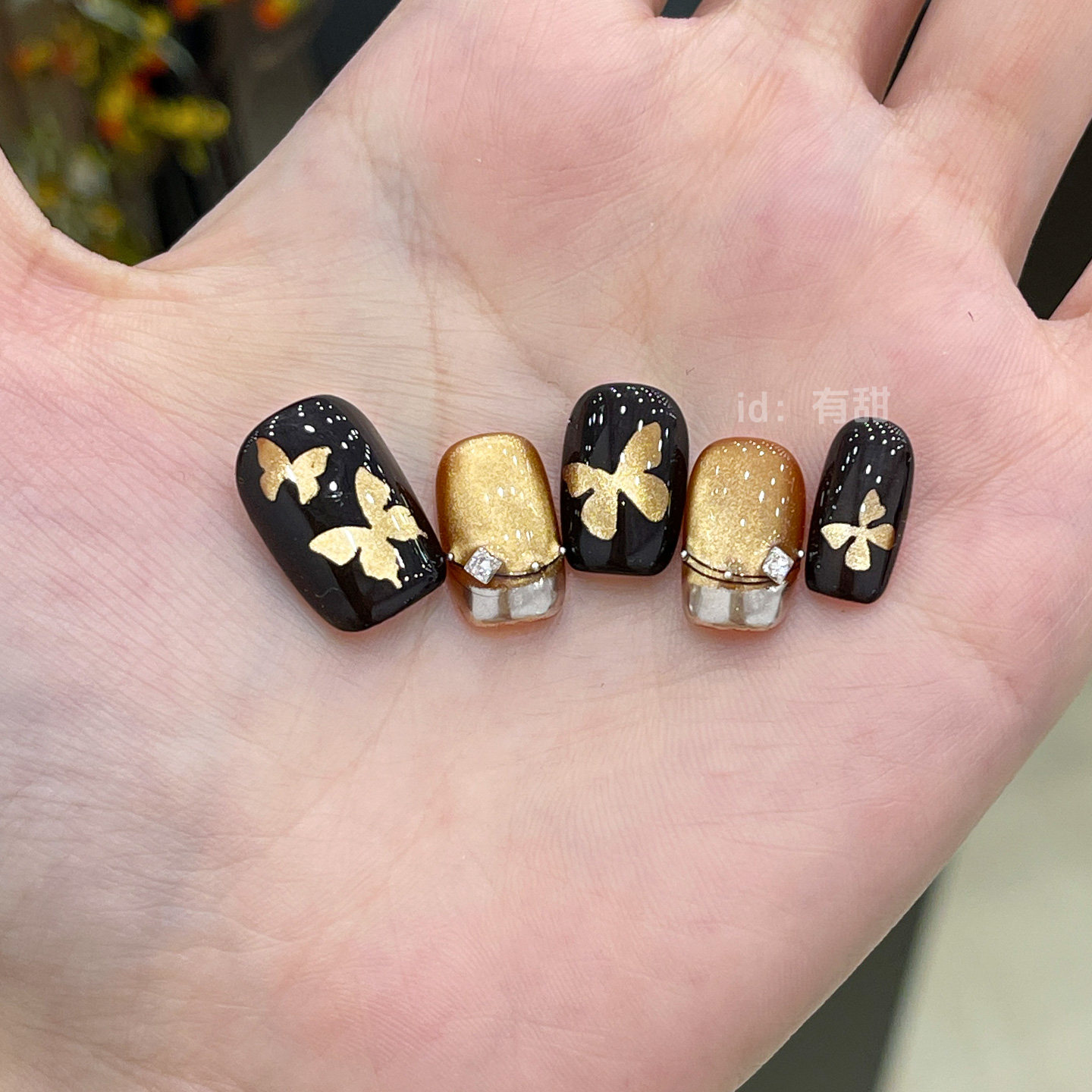 猫眼穿戴甲秋冬高级感法式短款穿戴美甲2025新款绝美手工指甲贴片,彩妆/香水/美妆工具,穿戴甲/甲片,淘宝优惠券,粉丝福利购,淘宝优惠卷