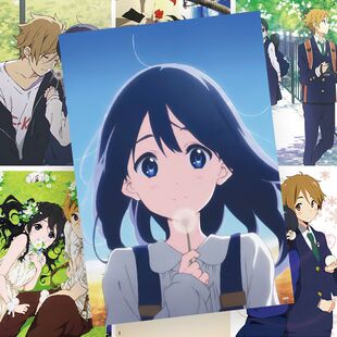 北白川玉子市场大路饼藏动漫二次元平面墙贴房间卧室海报生日礼物