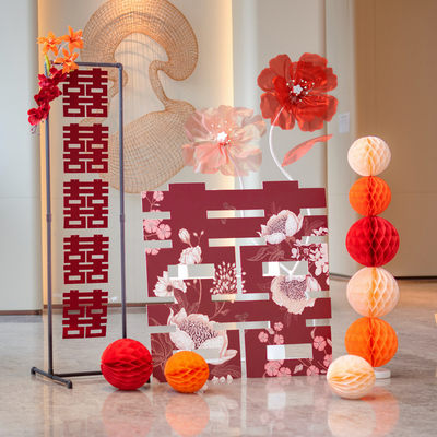 纱花婚礼用品迎宾装饰