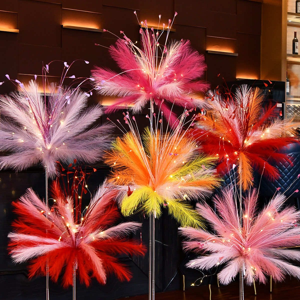 结婚仿真白日烟花草梦幻烟花婚房布置晨袍拍摄粉色烟花订婚氛围,节庆用品/礼品,婚房装扮用品,淘宝优惠券,粉丝福利购,淘宝优惠卷