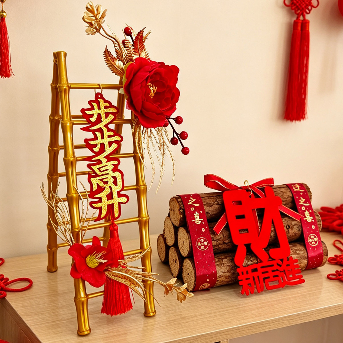 乔迁之喜入宅礼物全套房屋新居布置装饰用品新房搬家仪式客厅摆件
