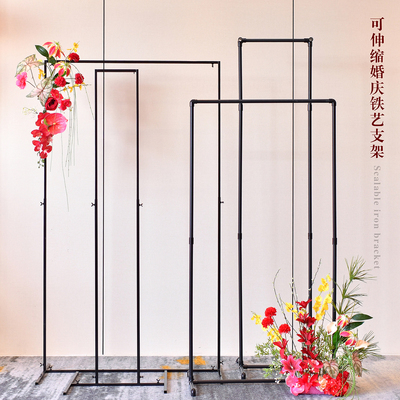 铁艺新款迎宾区拱门装饰架