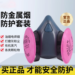 防护面具7502配2097防灰尘颗粒物工业有机蒸汽油烟电焊车间煤矿面