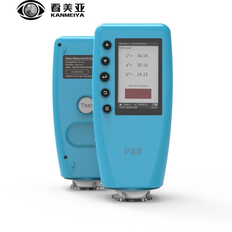 RU看美亚光电色差仪WR10QC高精度油漆测色仪源头工厂便携式色差计