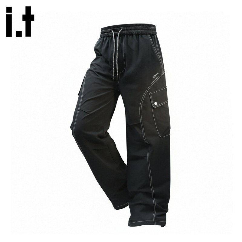 it FIVE CM工装羽绒裤男款冬季青少年外穿保暖抗寒多口袋休闲长裤,男装,羽绒裤,淘宝优惠券,粉丝福利购,淘宝优惠卷
