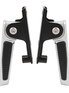 复古踏板VESP罗马假日飞肯脚蹬忘记锐行LA坤豪NS125后脚踏板搁脚