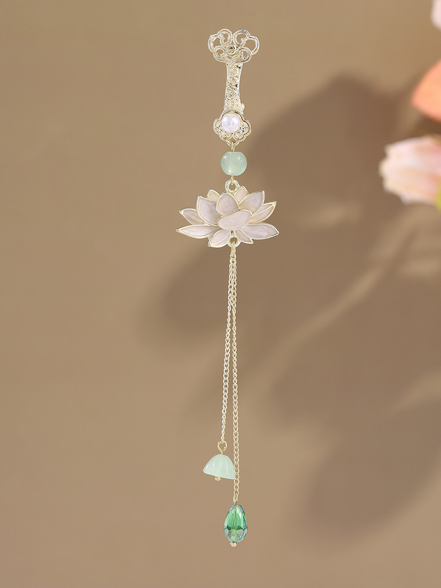 고대 스타일 치파오 국가 트렌드 플래킷 기질 브로치 펜던트 HANFU 다도복 술 여성용 복고풍 중국 메이크업 액세서리