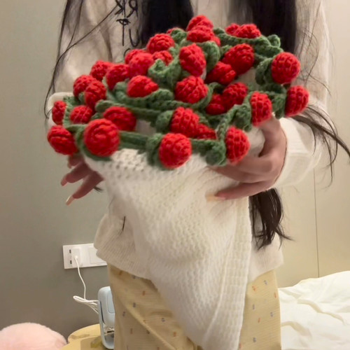 有了这个毯子再也不用买花了！