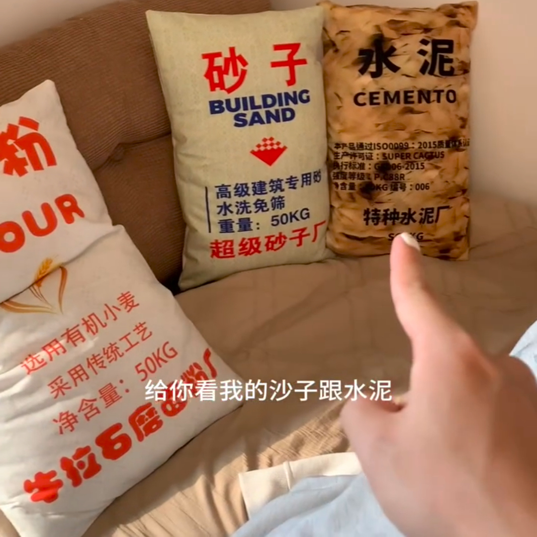 生日礼物推荐整蛊创意水泥抱枕