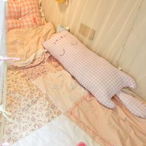 靠枕床头宿舍学生猫咪长条抱枕女睡觉专用夹腿靠枕卧室抱睡侧睡枕