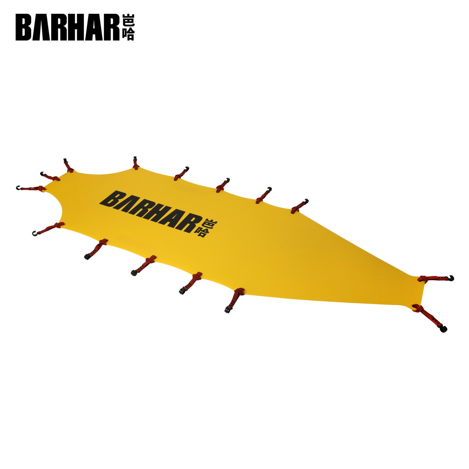 BARHAR岜哈 担架拖板 轻量化救援担架拖拉底板耐磨光滑便携防护