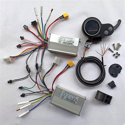 电动滑板车控制器无刷单驱双驱动码表仪表36v48v52升特法速尔配件