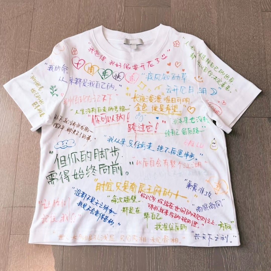 白鹿2026十周年演唱会周边应援棉质短袖T恤男女夏季重磅宽松运动