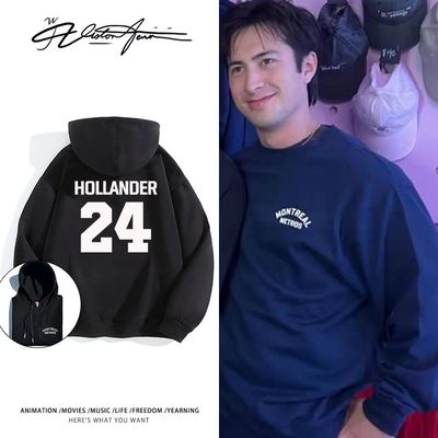 【刺绣】hudsonwilliam巅峰对决同款周边连帽卫衣男女同款加绒