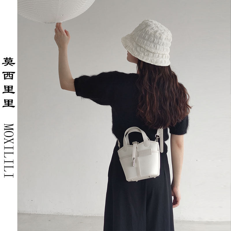 MOXILILI莫西里里时尚新款mini菜篮子包女小众手提手拎水桶斜挎包,箱包皮具/热销女包/男包,通用款女包,淘宝优惠券,粉丝福利购,淘宝优惠卷